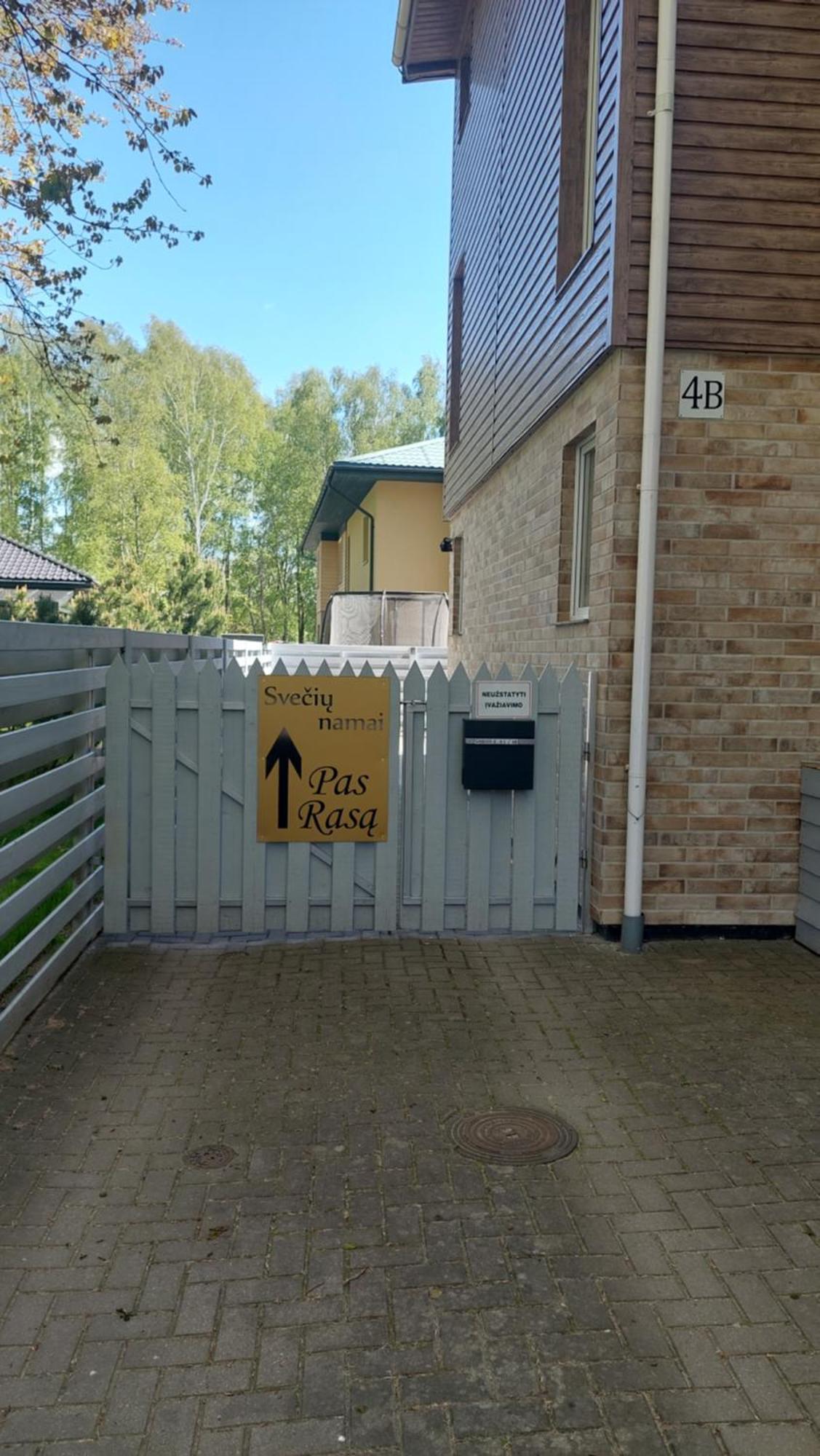 Pas Rasa Hotel Palanga Eksteriør billede
